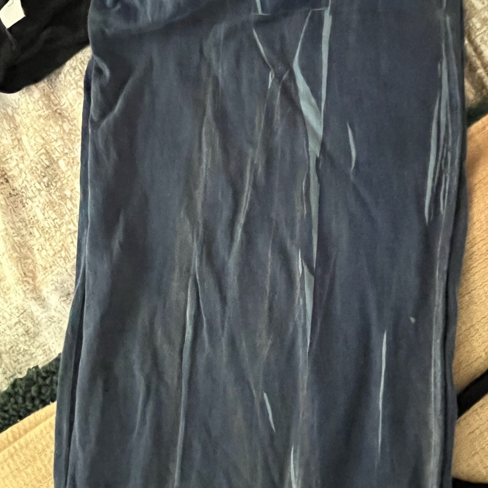 VELVET BRAND BLUE COTTON SCARF.. CALLED VELVETMAN. SUPER COZY❄️